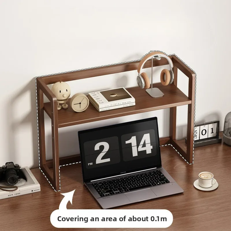 Adjustable Desktop Shelf Simple Household Storage Desk Bookshelf Office Countertop Supplies Storage Display Shelf Cute Shelves