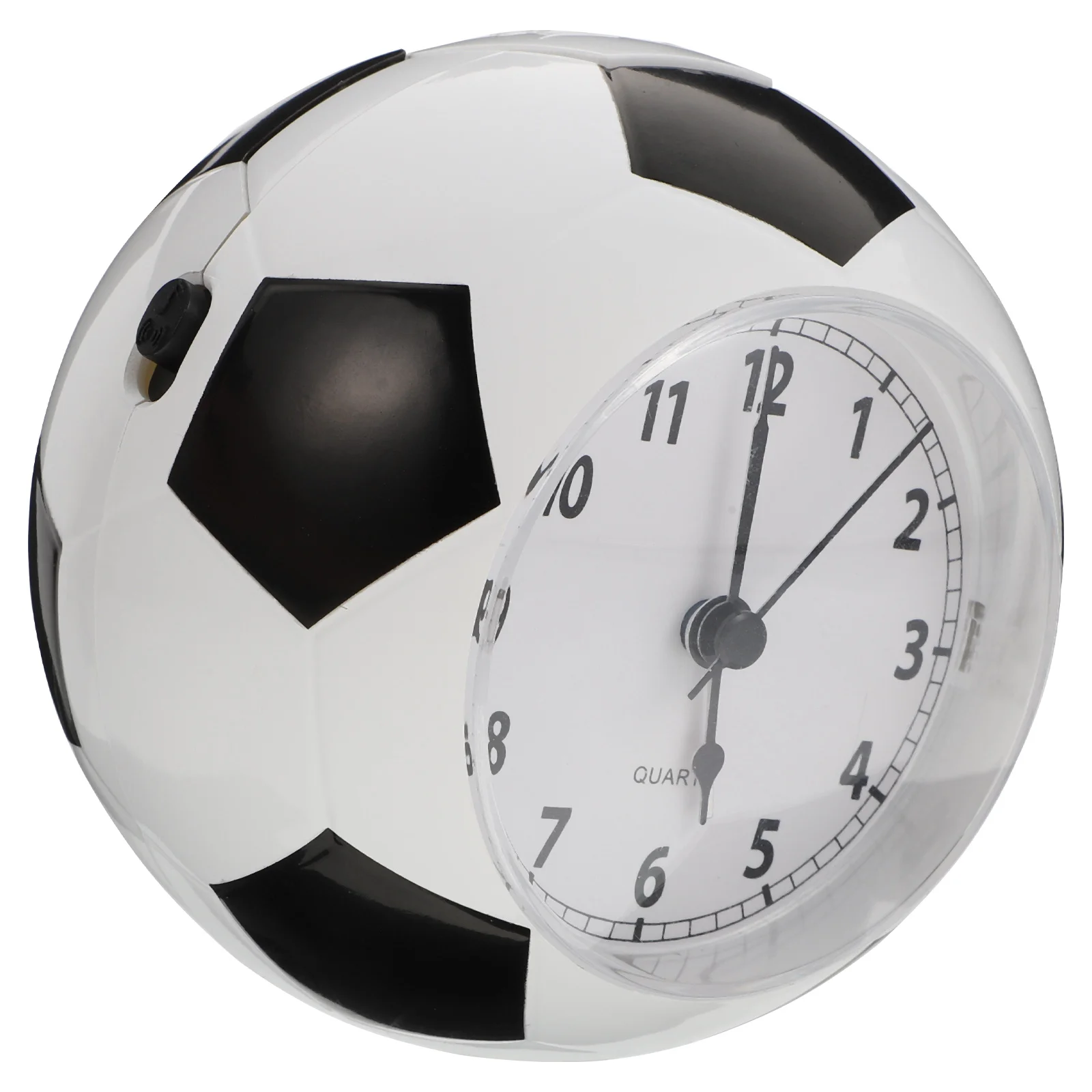 

Clocks Football Alarm The Office Gifts Bedside Mute Metal Black Plastic Table Ring Bell for Kids