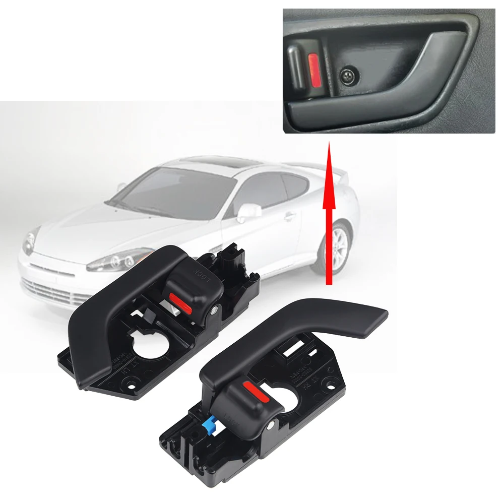 

For Hyundai Tiburon 2003-2008 car interior handle bowl Inner Inside Door Handle Handel in the car left or right 82610-2C000