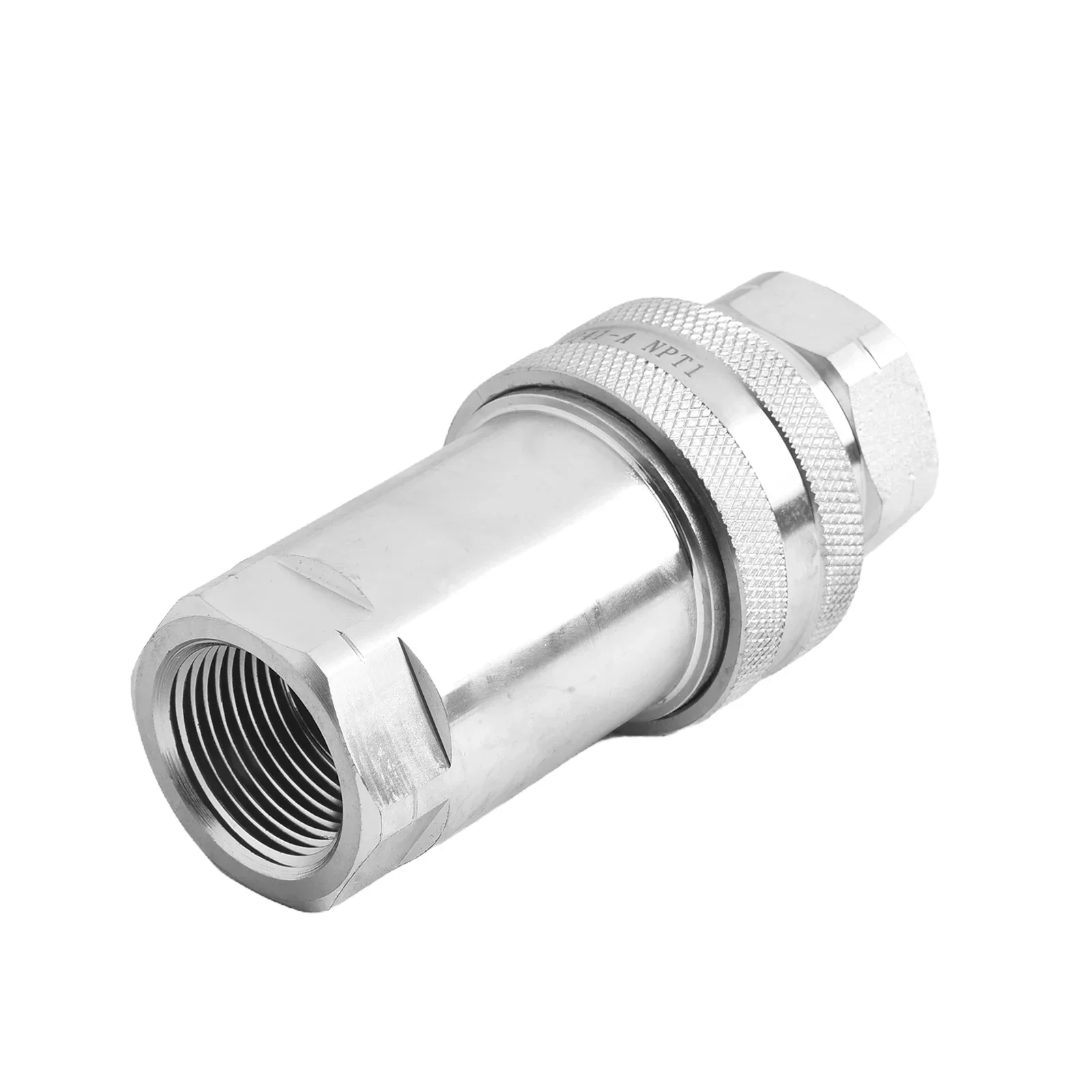 Hydraulic Connector Release Fitting Internal Thread Pneumatics 1 Set For Tractors Trailers Oil Pipe Connection