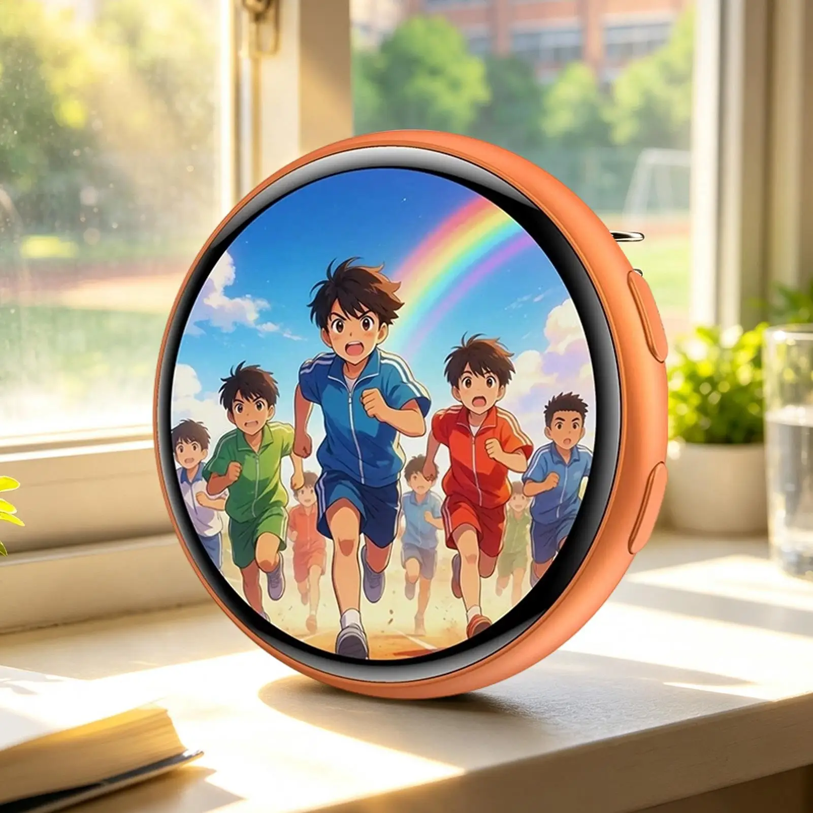 Pin Digital Inteligente Electrónico con Pantalla Táctil Inalámbrica para Fans de Anime, para Mochilas, Sudaderas, Gorras, Bolsos y Cosplay