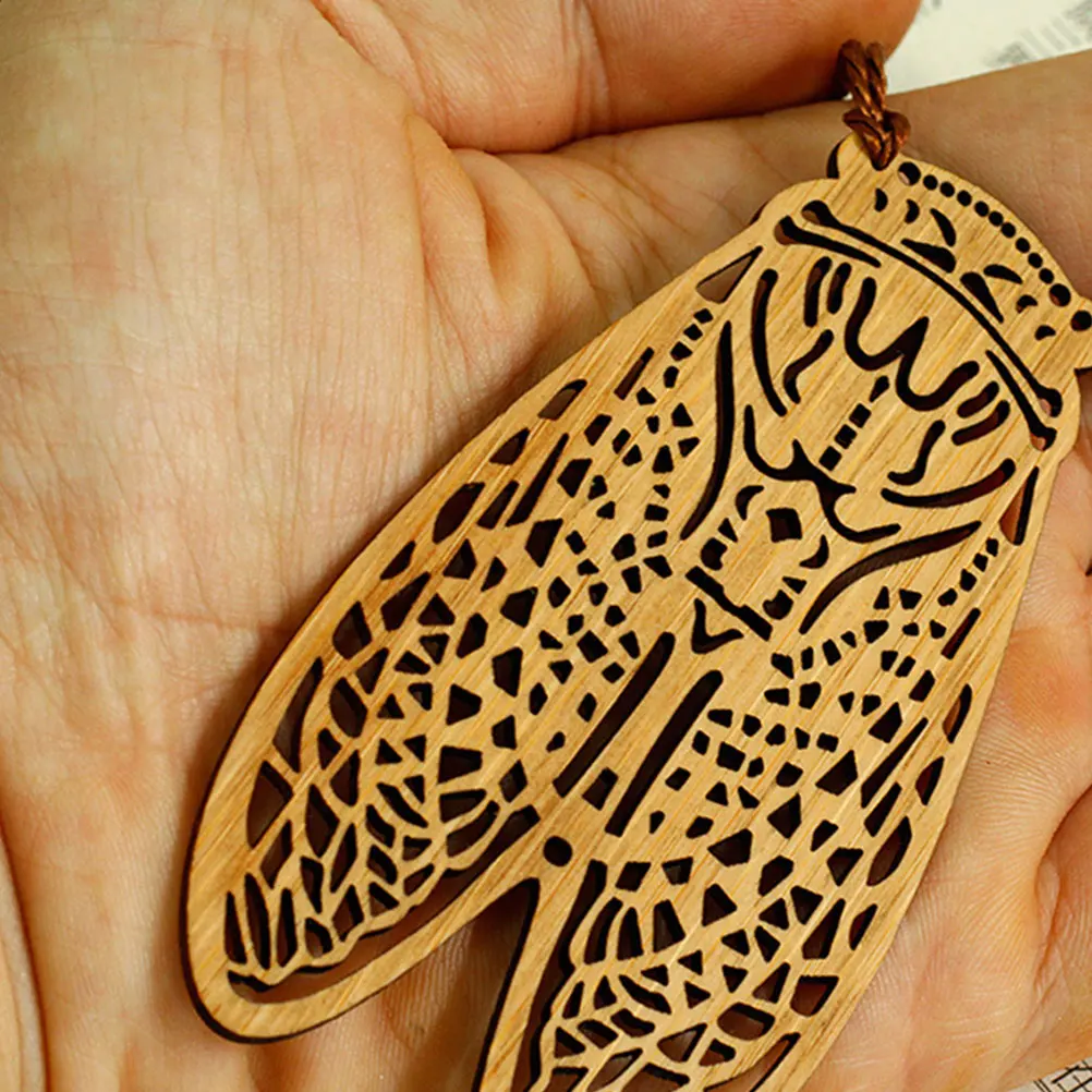 

6Pcs Wooden Bookmark Special Design Page Markers for Scrapbooking Notebook Calendar School Office Supplies Wooden Bookmark