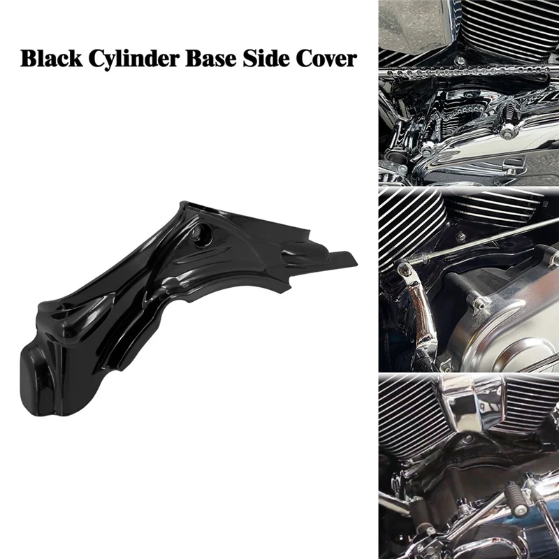 

L37A-для Electra Glide Touring Road Glide Dyna 06-16 База цилиндра Боковая крышка Украшение Защитная крышка обтекателя