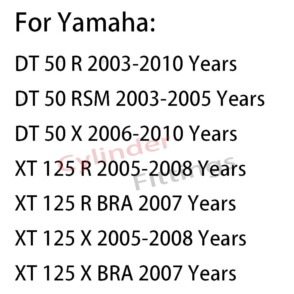 36x48x11 Front Fork Oil Seal & Dust Cover 36 48 For Yamaha DT50R DT50 RSM DT50 X XT125 R XT125R BRA XT125 X XT125X BRA 2003-2010