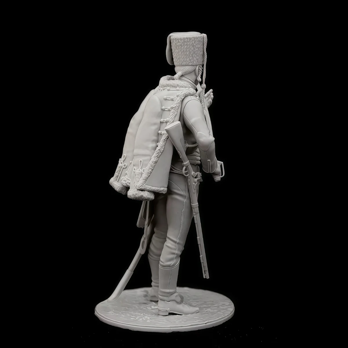 

75mm resin unpainted model kit, military theme, Russian cavalry squadron soldier unassembled and unpainted GK