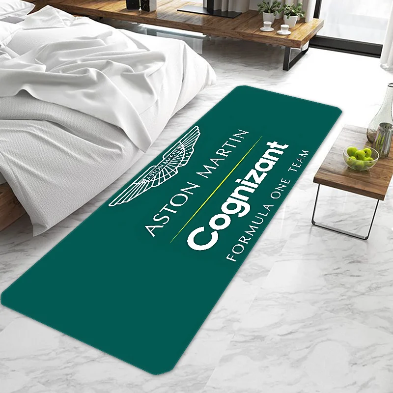 

F1 Astons Martins Racing Alonsos 14 Door Mat Entrance Non-slip Washable Kitchen Carpet Living Room Hallway Rugs Bathroom Bath