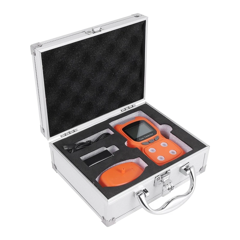 PLT840 4 In 1 Gas Detector CO H2S O2 Monitor Analyzer Leak Portable Gas Leak Detector