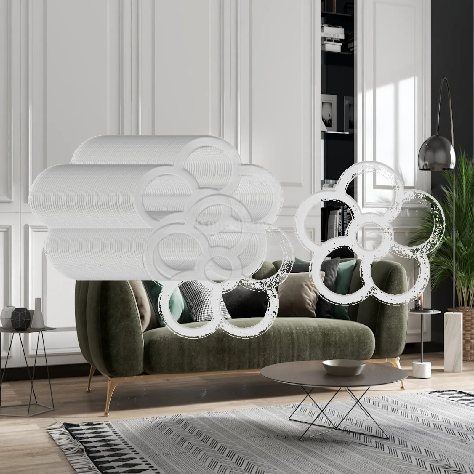50x fils à broder pratiques pour l'artisanat, organisation des fils à broder, légers et transparents pour les débutants à la maison