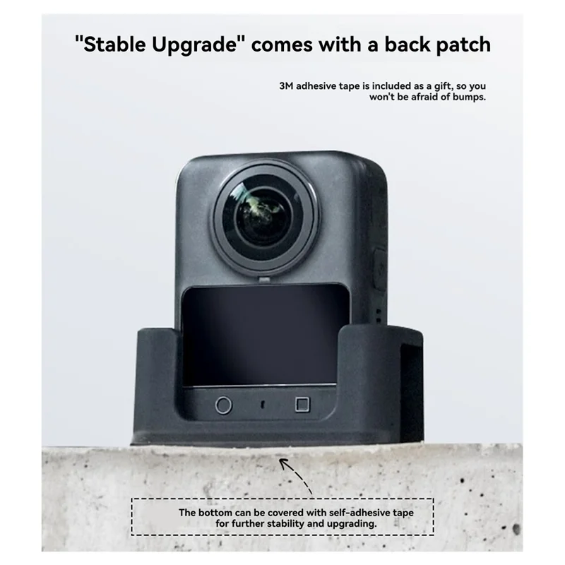 【SLEEK DESIGN】Desktop Base For DJI Osmo 360 Camera- Upright Fixed Support Holder Storage Stand Accessory For Enhanced Stability