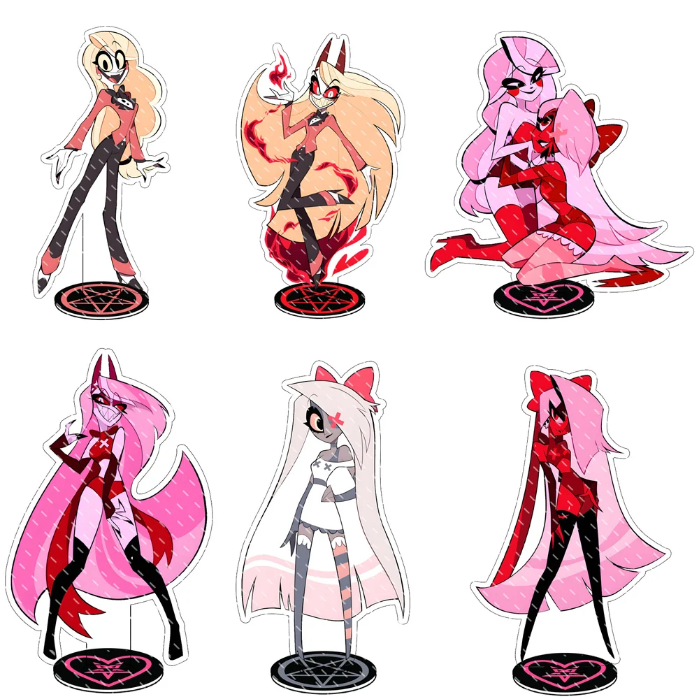 15cm Anime Acrylic Hell Stand Model Plate Desk Decor Standing Sign Ornaments Game Peripheral Fans Gift Home Accessory Model