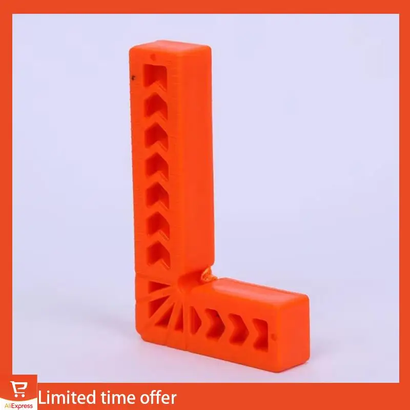 Fresh 3PCS Right-Angle Positioning Ruler 90 Degree Angle Ruler Carpenter's Marking Auxiliary Tool L-Type Fixed Tool Locator