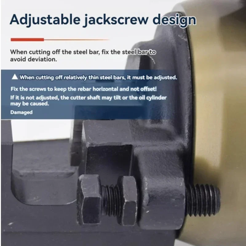 Portable Steel Bar Cutting Electromechanical Steel Bar Hydraulic Clamp Quick Shear Portable Small Steel Bar Bending Machine