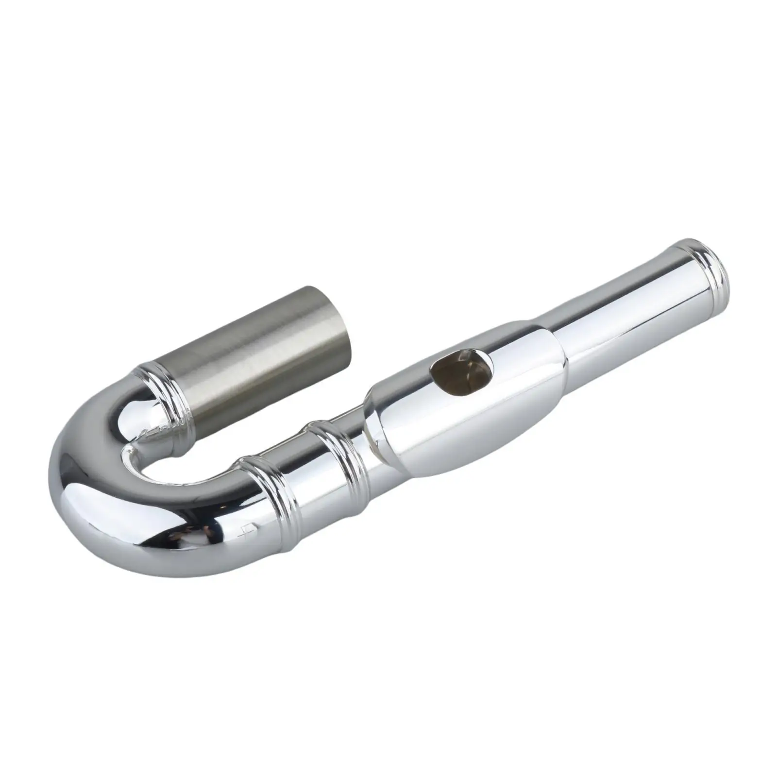 

Curved Head Flute Mouthpiece Pipe Accessories Accessory for Orchestra Band