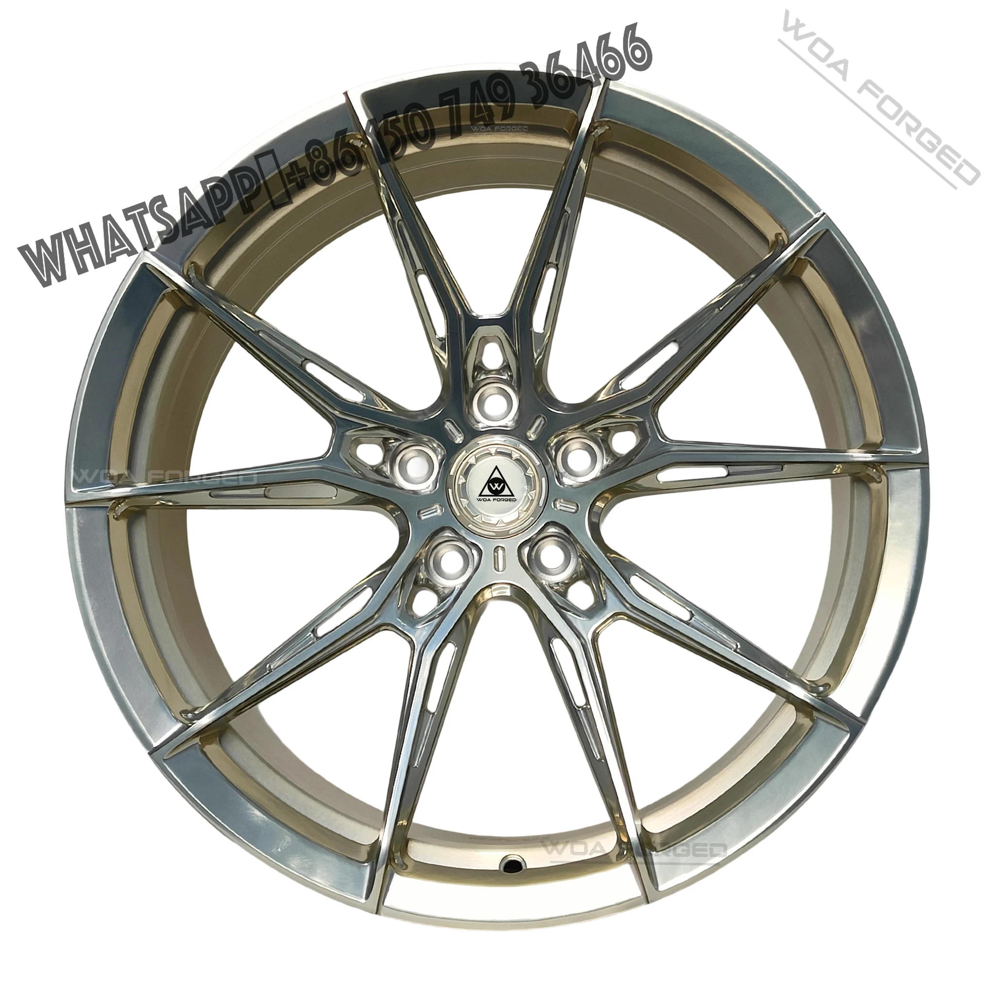 

WOA Forged Light Gold Concave Racing Car Wheels 18-22 Inch for BMW M3 E39 E46 E92 M4 M5 Concave Rims New Condition 5X112 5X120