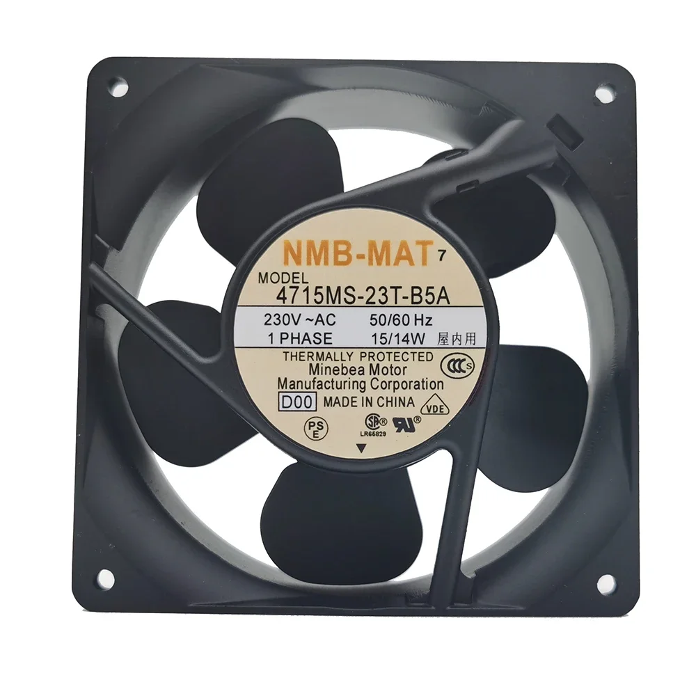 

NEW NMB-MAT Minebea 4715MS-23T-B5A D00 12038 230V 12CM cooling fan Free shipping