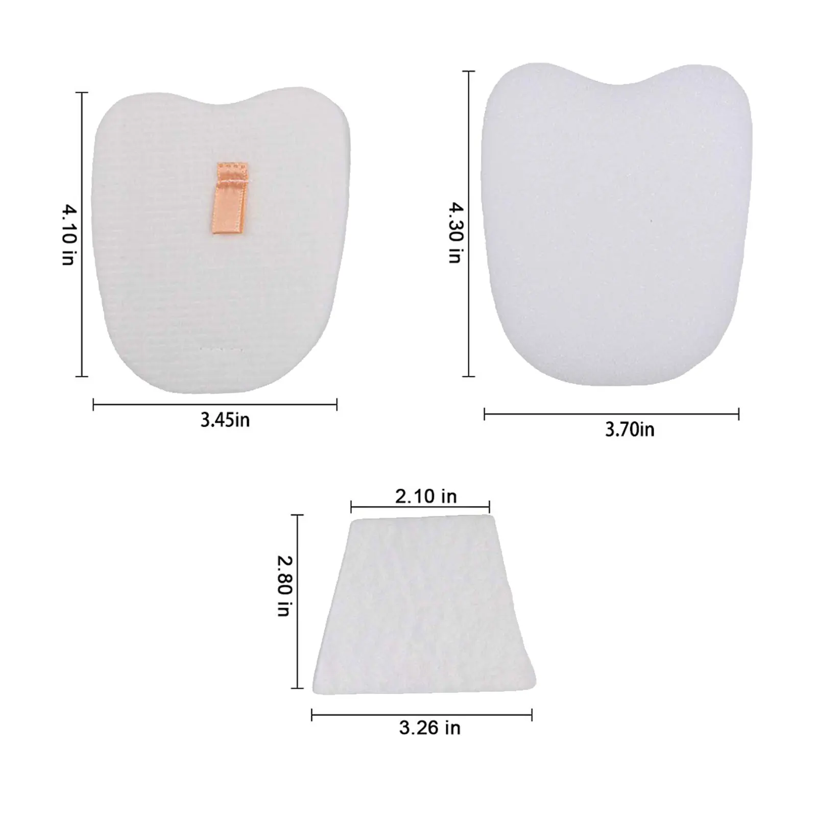 Home Cleaning As Shown Reusable Vacuum Filters Easy To Install Filters Washable Filter Optimal Vacuum Performance
