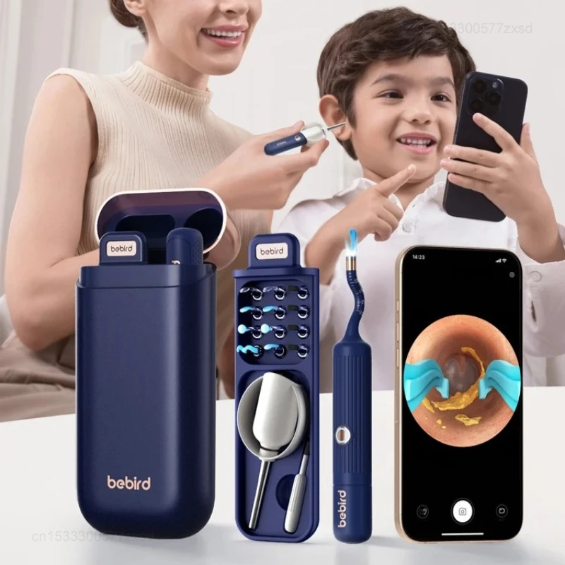 비버드 이어사이트 플러스 I35R-R37R-D39R 컴팩트 올인원 시각 귀지 제거 도구 휴대용 귀 청소기 구강 내시경 카메라