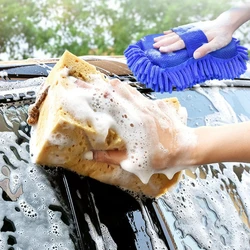 Car Wash Sponge Honeycomb Large Sponges High-density Car Washing Sponge Block Auto Detailing Foam Cleaning Tools Car Accessories