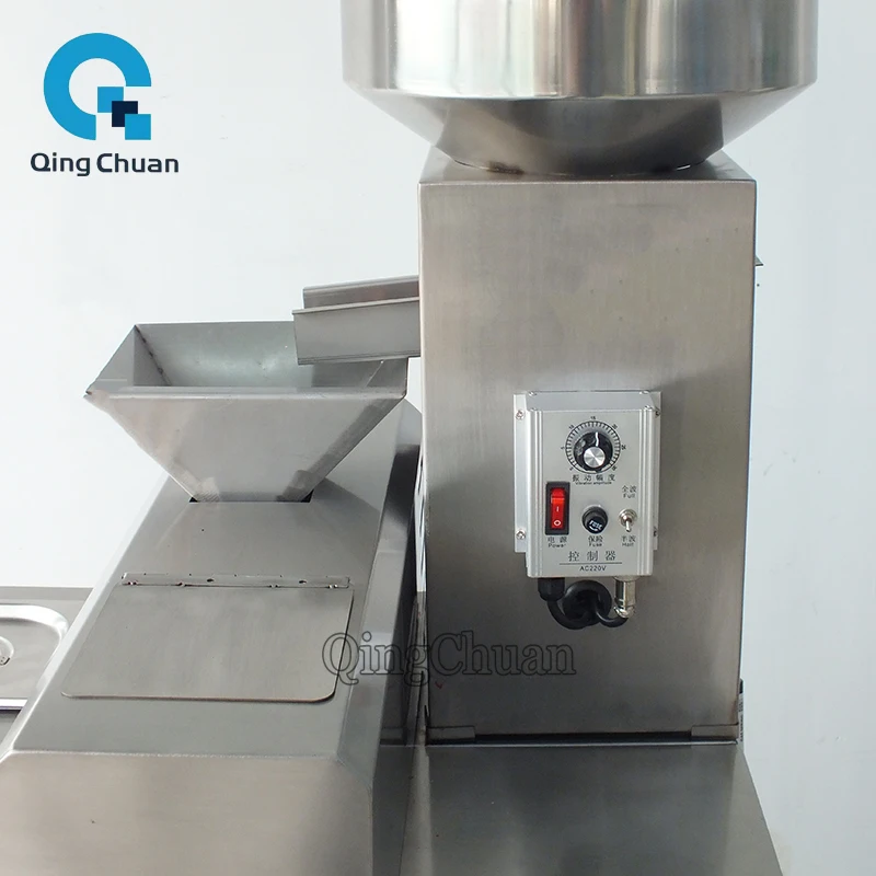 Oil Two-stage Press Machine Automatic Stir-press Filter Stainless Steel Peanut Seeds Squeezer Business Sesame Soybean Extraction