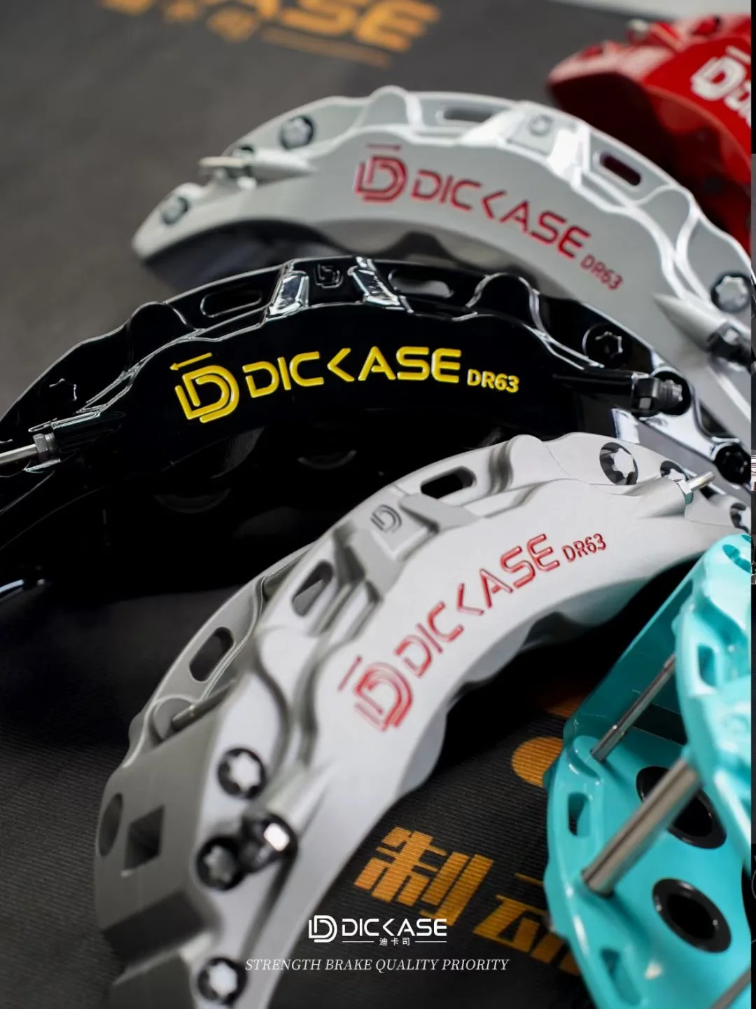 High performace DICASE new design dr6 front kit and a set of disc