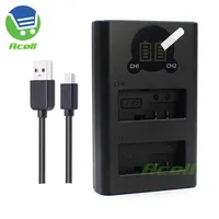 LP-E8 Dual Charger for Canon EOS 700D 650D 600D 550D EOS Rebel T5i T4i T3i T2i Kiss X4 X5 X6i X7i Camera Replace LC-E8C LC-E8E