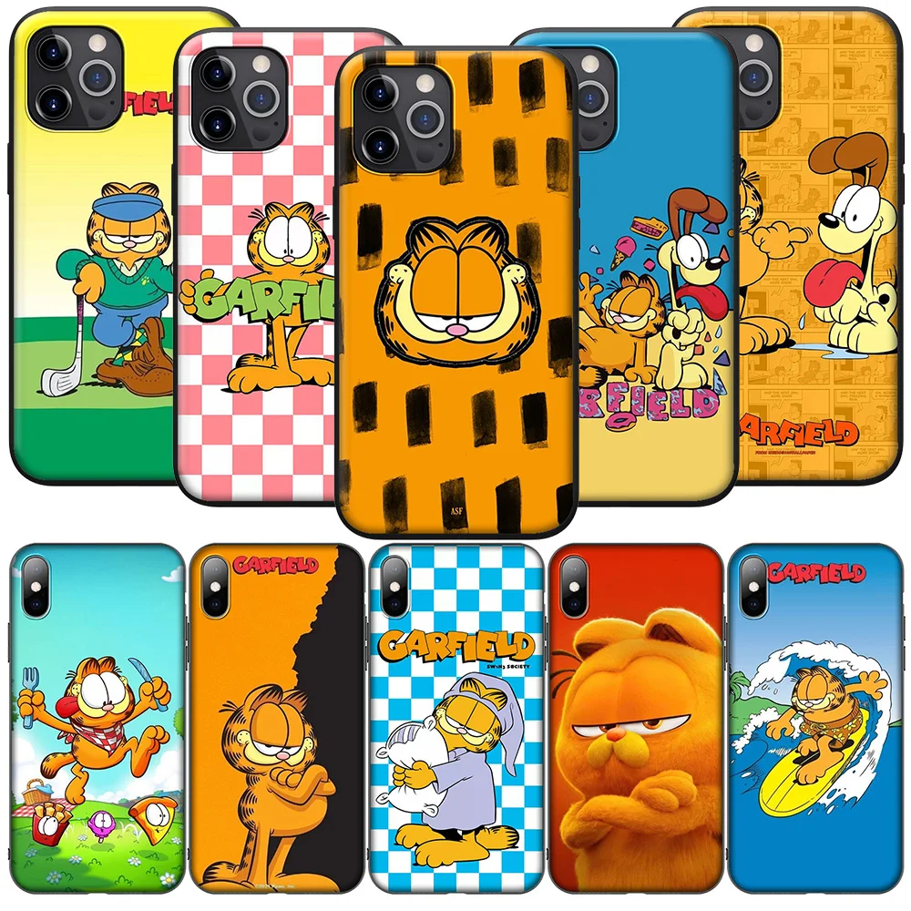 SO75 G-Garfields-Cute Cover Phone Case for Realme C3 C2 3 3i 5i 5 6s 6 7 8 8i 9i Pro