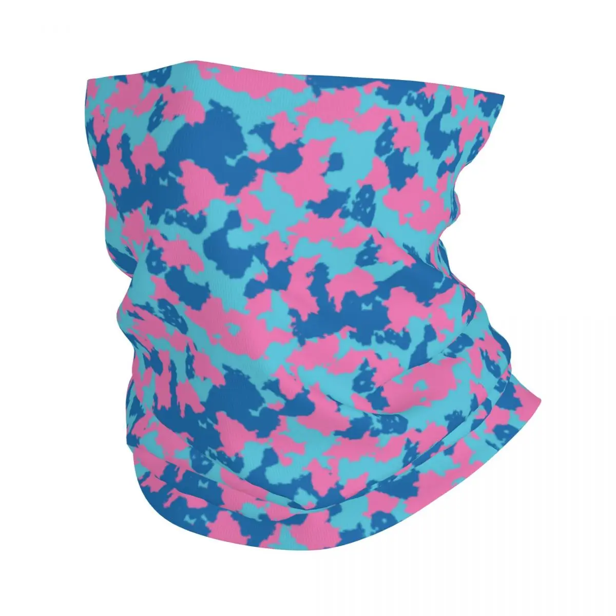 Custom Morden Camouflage Style Camo Bandana Neck Gaiter for Hiking Running Women Men Wrap Scarf Headband Warmer