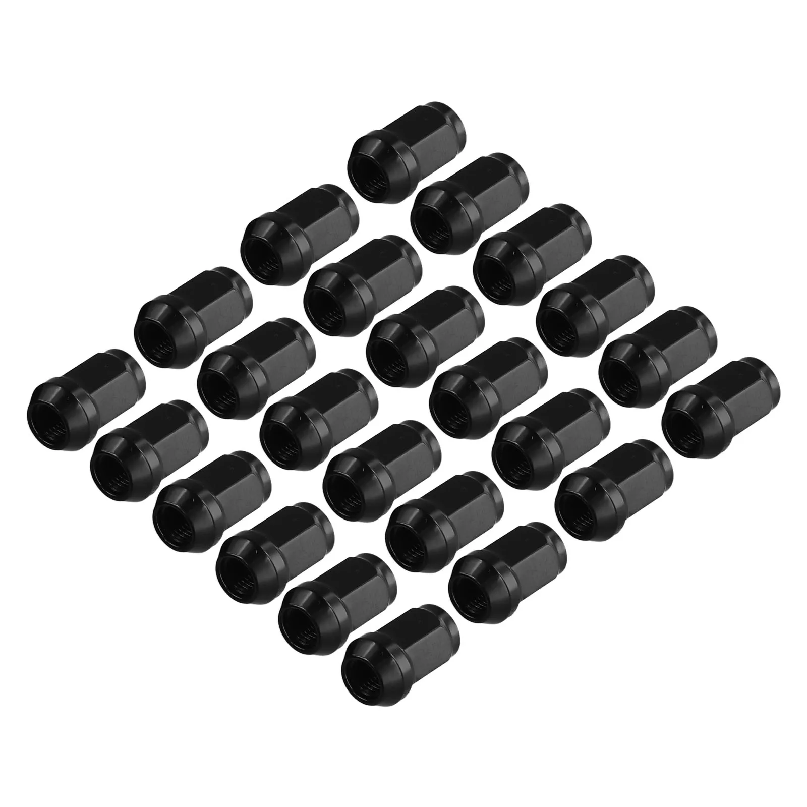 

Brand New Wheel Nuts High Performance 12x1.5 Black Wheel Nuts 19mm(3/4\") 19mm(3/4\\\") 24pcs 3/4\" Hex 3/4\\\" Hex