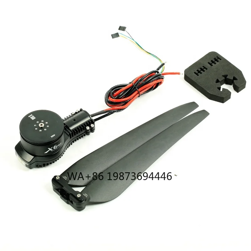 

NEW X6 Plus Motor Power System Combo with 2480 Propeller 30mm Tube for Agriculture UAV
