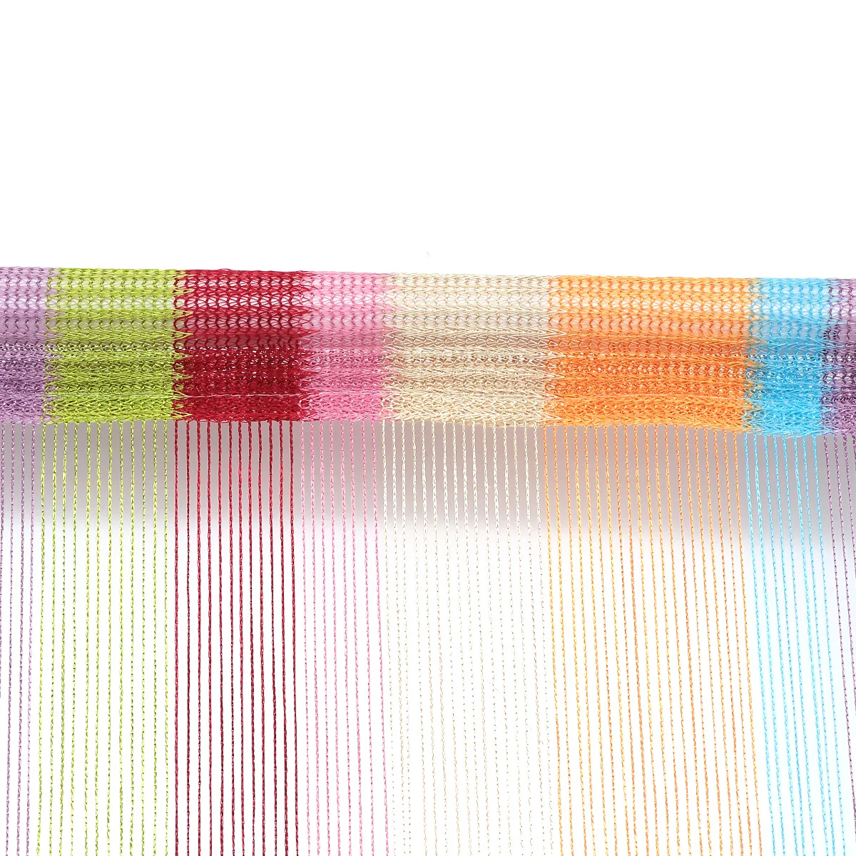 ستارة سلسلة جميلة باب ملون بوليستر يدوم طويلاً ستارة زفاف ملونة #6