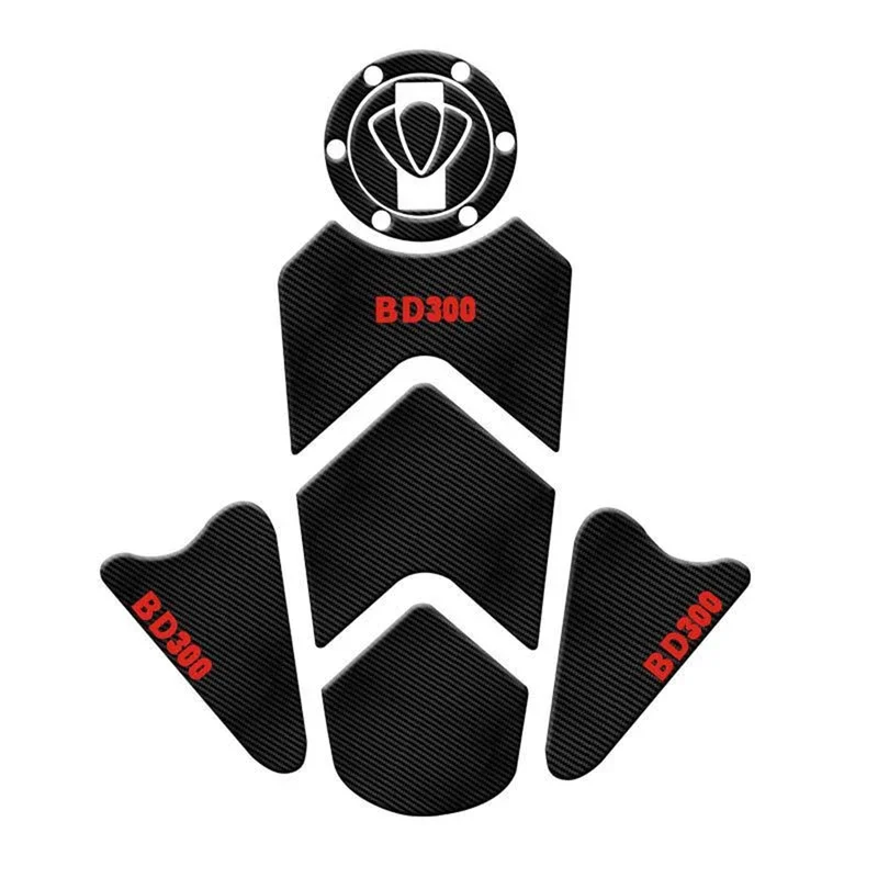 For Benda benda300 BD300 BD 300 motorcycle anti slip fuel oil tank pad protector side knee grip sticker decoration decal pads