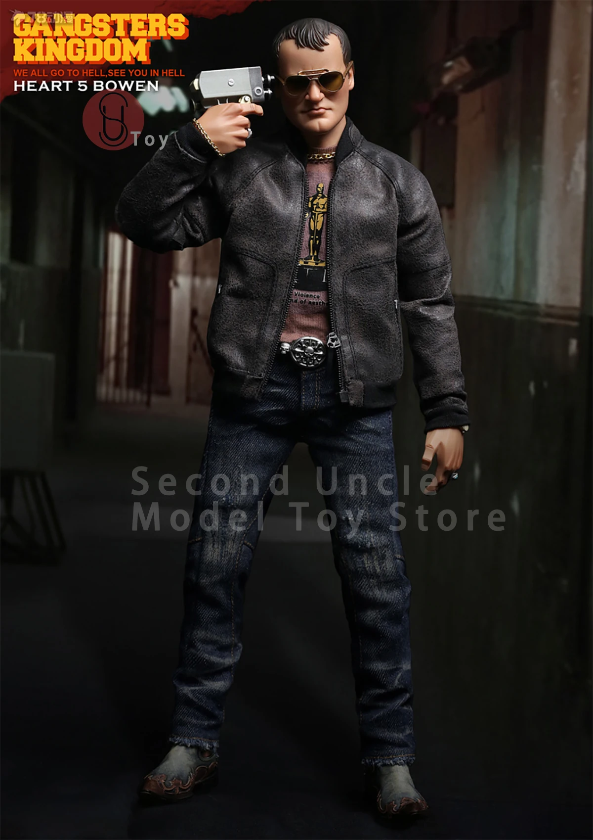 

DAMTOYS DAM GK016 1/6 Gangster Kingdom Series Heart 5 Bowen Male Soldier Action figure Full Set Collectible Toys