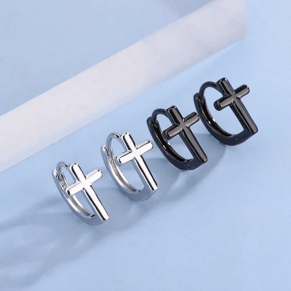 Fashion 925 Sterling Silver Cross Ring Earrings For Women Wedding Designer Luxury Fine Jewelry  GaaBou Jewellery