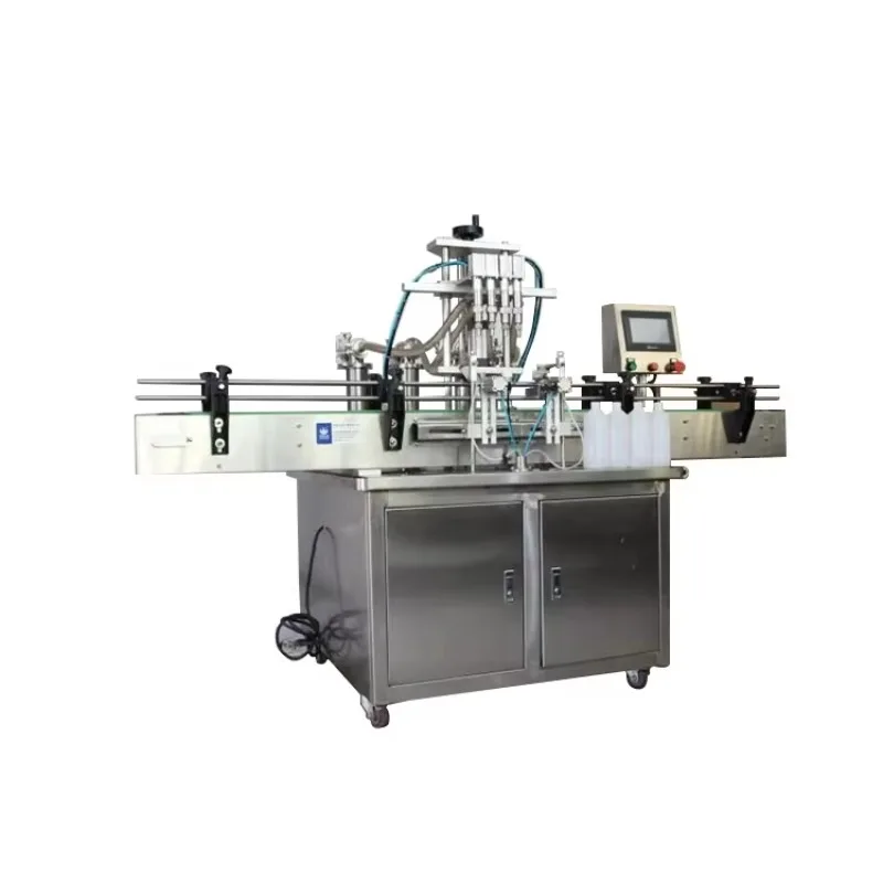 Semi Automatic Liquid Filling Machine 50ml Automatic Small Bottle Capper for Water Juice Metal Packaging Custom