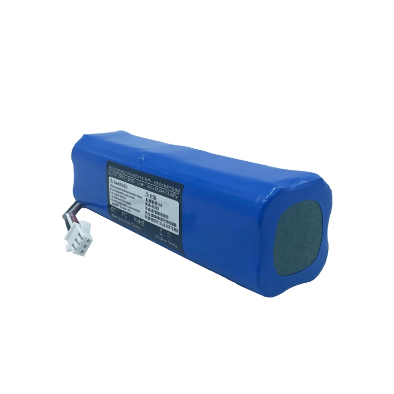 Li-ion battery used for robot vacuum cleaners, M7 Pro,M7 Max,M8 Pro,Lydsto R1,VIOMI S9,ROIDMI EVE Plus,14.4V,12800mAh