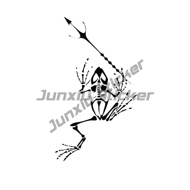 

Stickers Pegatinas for Car Navy Seals Frog Skeletons Car Bumper Millilitery Waterproof Laptop Decal