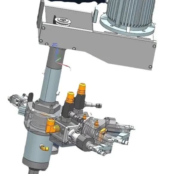 AB Mixed Foam Machine Gun Head Mixed Low-pressure Foam Head