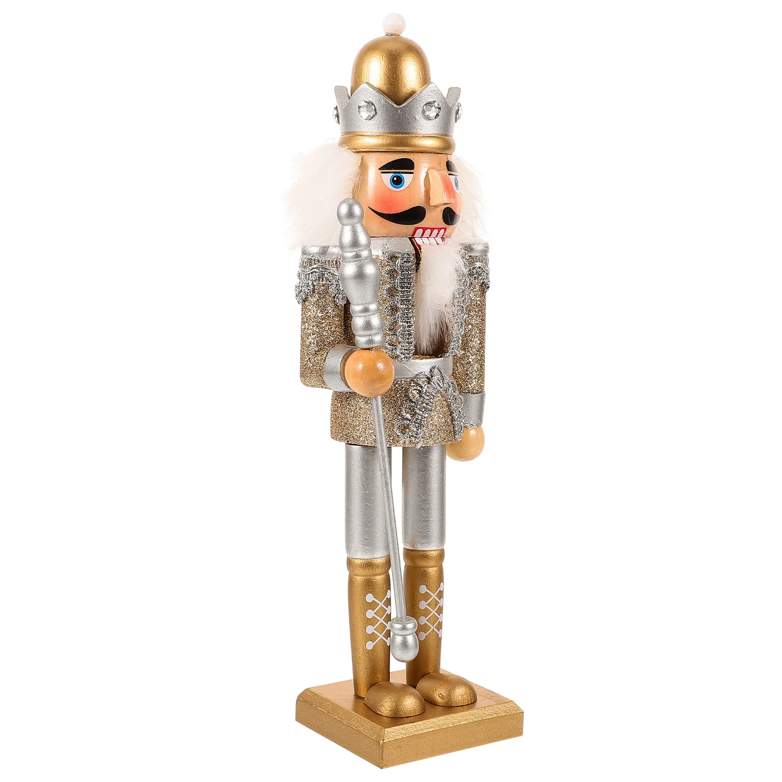 

Desktop Wooden Nutcracker Decor Christmas Gift Nutcrackers Craft Beautiful Room Decoration Monotony Nutcracker Decor