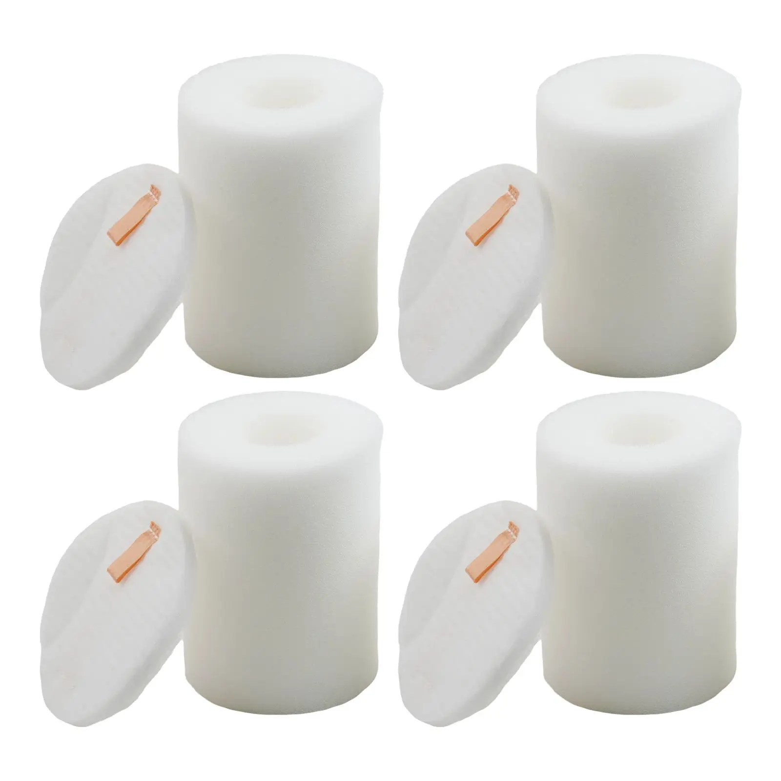 Robot Vacuum Maintenance Felt Filters 4-Pack Filters Dust Reduction Filter Easy To Replace Foam Felt Filters For Vacuum