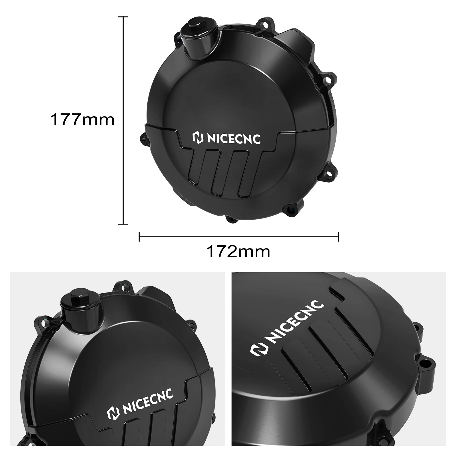 NICECNC For KTM TPi EXC 300 250 XCW 2017-2022 Reinforced Clutch Cover For Husqvarna TE 300i TE 250i GasGas EC300 EC250 2021-2023