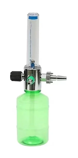 الاستخدام الطبي. مقياس التدفق محول قياسي بريطاني مثبت على الحائط لعلاج الجهاز التنفسي #4