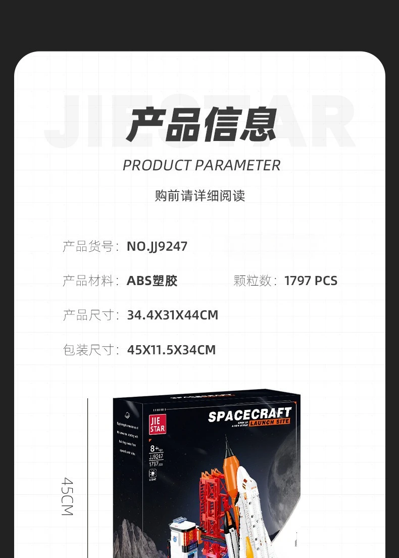 

Конструктор Nebula Class Sutherland Type MOC: Модель научно-фантастического космического корабля, набор для сборки, коллекционная серия для взрослых