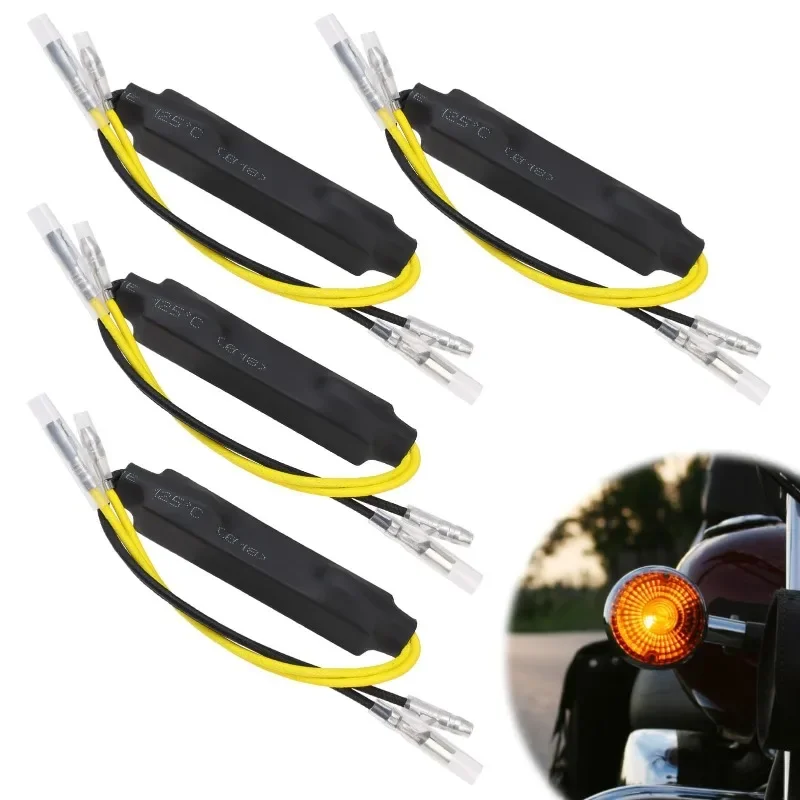 New IPM for 12V 21W LED Turn Signal Fault Decoder for Motorcycle Blinker Error Fix 26 Ohm Indicator Load Resistor