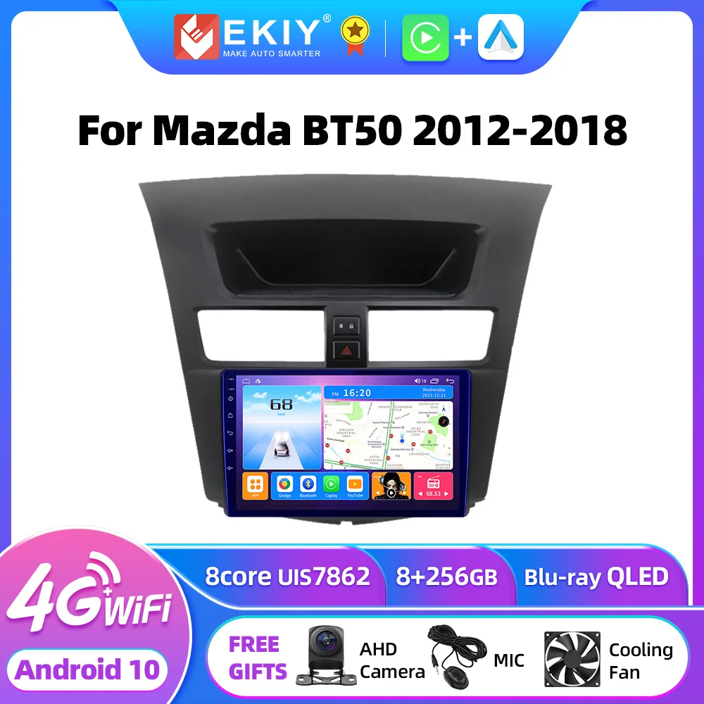 

EKIY T7 QLED DSP Android Auto Radio For Mazda BT50 2012-2018 Stereo Car Multimedia Video Player 2 din Carplay GPS Navi Head Unit