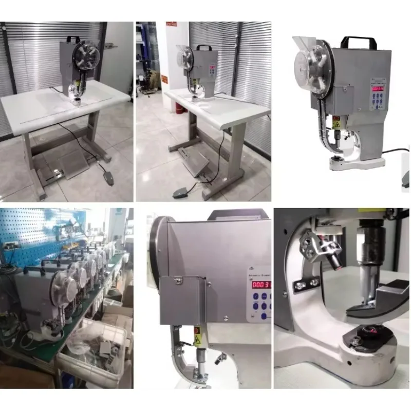 

Semiauto Grommet Machine Automatic Eyelet Puncher Hole Punching Equipment For Advertising Paper Tarpaulin Tags