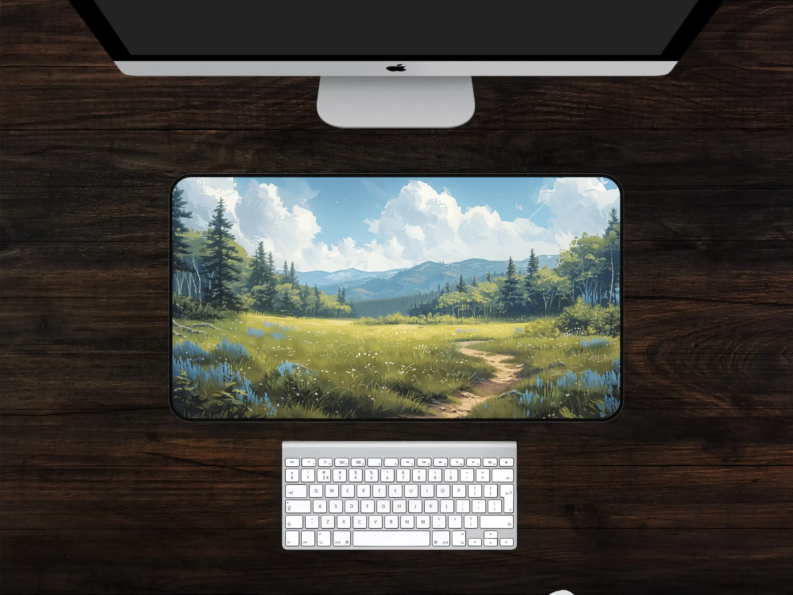 Beautiful Natural Placemats, Comfortable Pastoral-style Placemats, Aesthetic Natural Mouse Pads, Gifts for Outdoor Enthusiasts