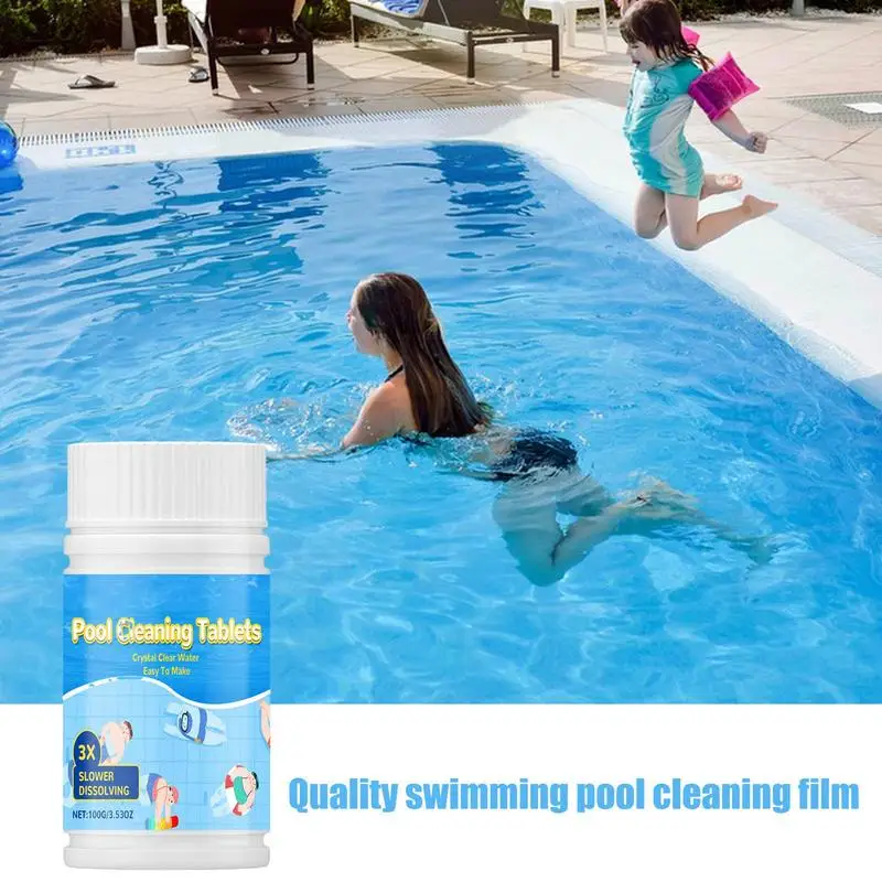 Swimming pool Effervescent Cleaning Tablets stain quality clarification deodorizing Tablets Swimming Pool Spa cleaning supplies