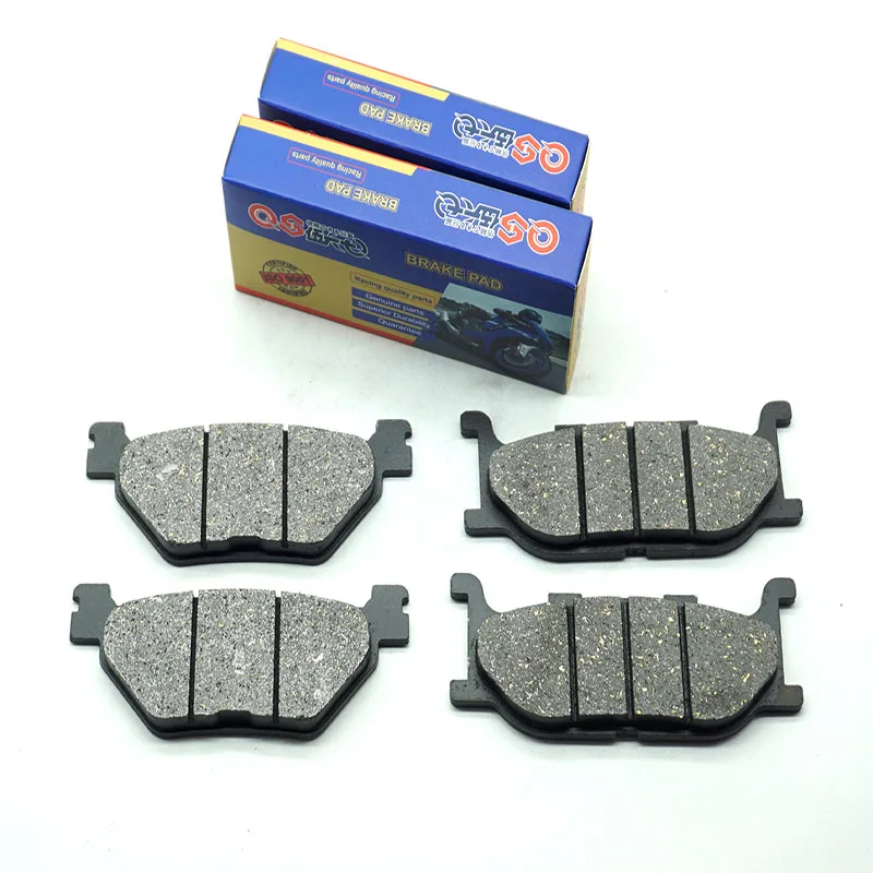 Pastilhas de freio dianteiro traseiro da motocicleta para yamaha xvs950a midnight star xvs950ct v star 950 tower 2009-2013 xvs950ct 2014-2017 xvs