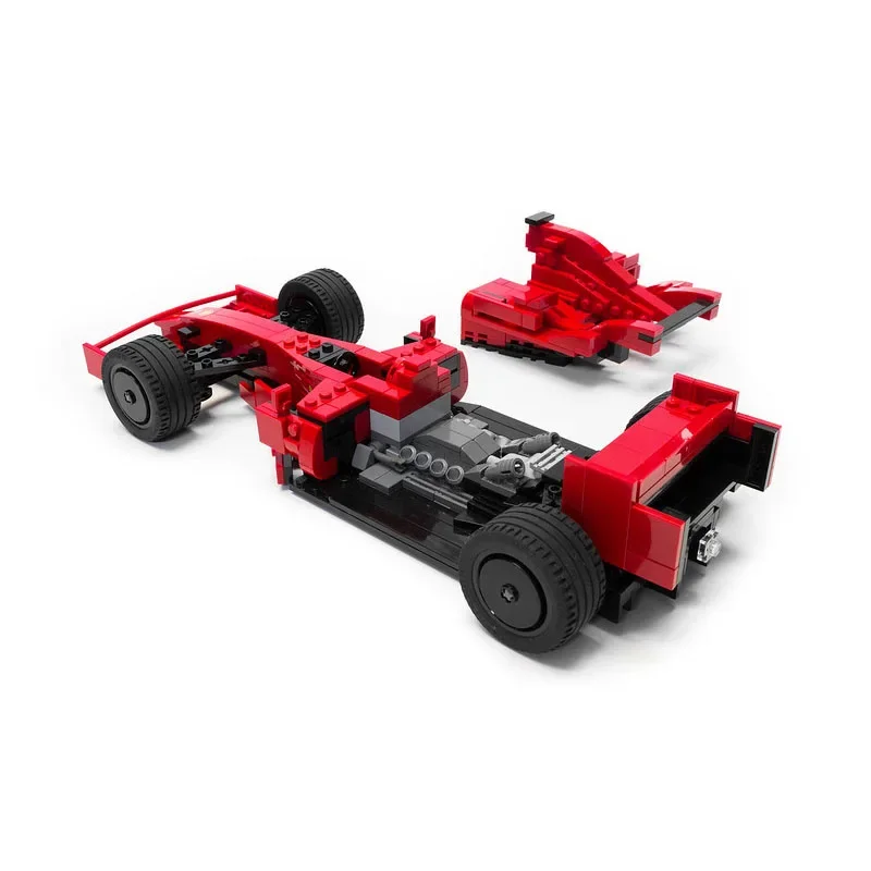 MOC-33923 Formule 1 F2007 Race Auto Bouwsteen Model 519 Onderdelen Moc Creatieve Jongen Verjaardag Bouwstenen Speelgoed Cadeau