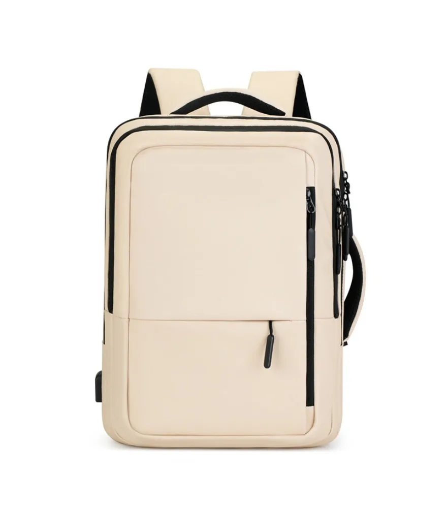 Going out universal fashion breathable computer backpack college student class schoolbag multi-functional backpack